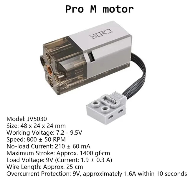 MOC Power Functions Technical Motor Parts CaDA Compatible with Legoeds Building Blocks Remote Control 2.4G Lithium Battery Box