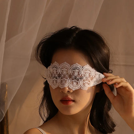 Sexy Black Lace Masquerade Mask Women Halloween Costume Party Rabbit Bunny Ears Lace Eye Mask Black 1pcs