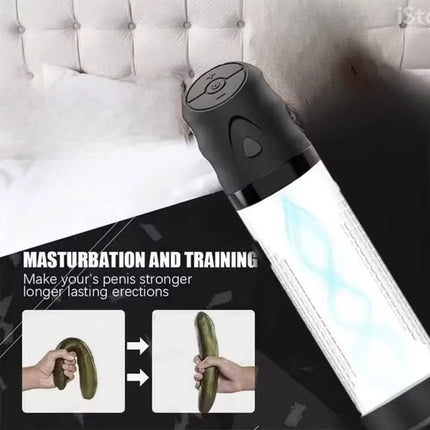 Electric Penis Pump Vacuum Pump Enlargement Extend Pump Enhanced Penis Male Masturbator Penis Pumps Sex Toys For Men Erections