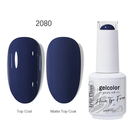 Arte Clavo HEMA TPO FREE Gel Nail Polish 15ML Long Lasting For Manicure Semi Permanent Nail Art UV LED Gel Varnish Nail Supplies