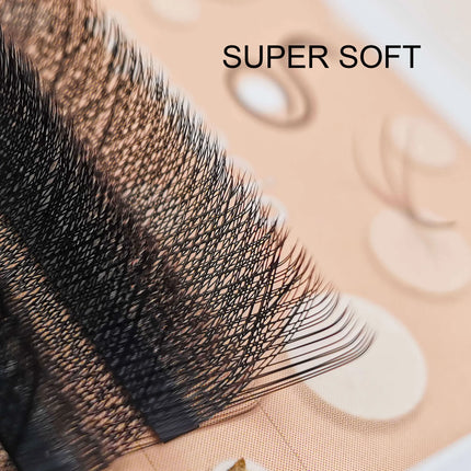SUPMACIO W Shape 3D 4D 5D Premade Volume Fans Automatic Flowering Nature Soft Light Clover Lashes Bloom Eyelashes Extension