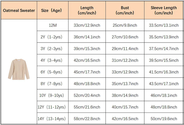 Boutique Round Neck Long Sleeves Kids Pullover Warm Basic Baby Boy Girl Knitwear Autumn Winter Clothes For Children