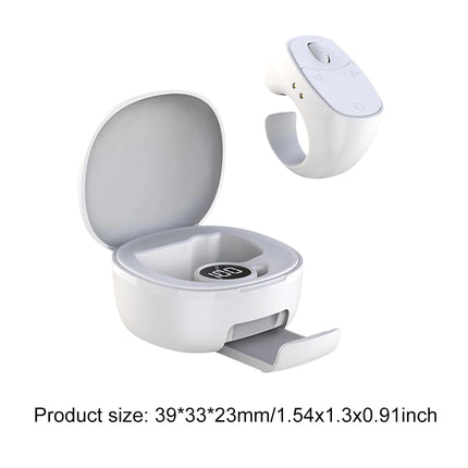 JX-12 Roller Fingertip Ring Remote Control Wireless Bluetooth Mobile Selfie Mice Video Automatic Page Turner Browsing for TIK To