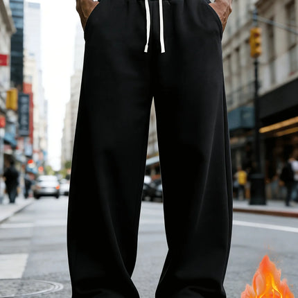 Men's Best-selling Casual Sports Pants, Loose Fitting Drawstring Design, Jogging Pants, Streetwear and Outdoor Activities