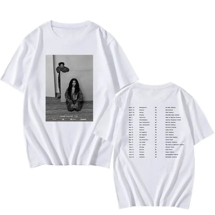 Kendrick Lamar X SZA GrandNational Tour 2025 T-shirts GNX Album Graphic Print T-shirt Cotton Summer Soft Tee-shirt Unisex Men Top
