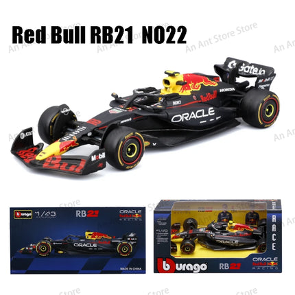 New In Stock Bburago 1:43 F1 Red Bull Rb21 Japanese Gp 2025 Grand Prix Gp Alloy Miniature Diecast Model Rb21 Toys Kids Gift