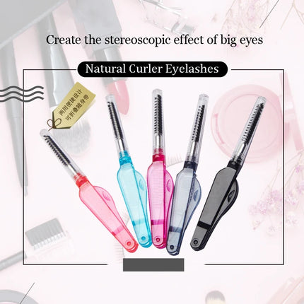 1 Pc Dual Purpose Double Head Stainless Comb Eyelash Eyebrow Comb Makeup Mascara Brushes Eyelashes Wands for Make Up Tools
