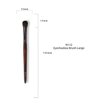 Goat Hair Makeup Brushes Set: Eyeshadow Brush, Foundation Loose Powder Brush, Blush Brush,Comestic Beauty Tools Preminum Quality