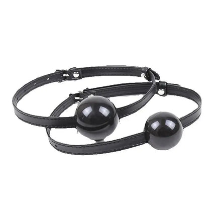 Candiway 2 Sizes Soft Safety Silicone Open Mouth Gag Ball Bondage Restraints Adult Slave Roleplay Game Sex Toys For Women