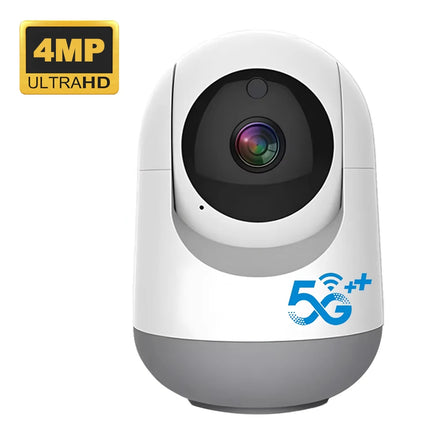 4MP Tuya WiFi Camera, 2.4/5G Dual Band Indoor Wireless IP Cam with AI Detect & Auto Tracking, Smart Home Security Baby Monitor