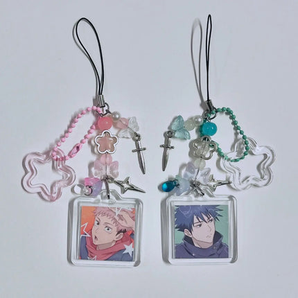 JJK Photo Friendship Matching Keychain