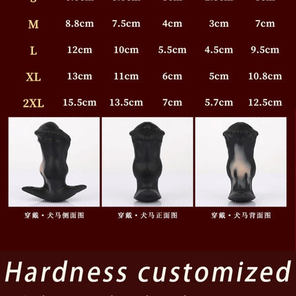 Nothosaur Soft Silicone Anal Plugs Beginner Anal Stimulator Trainer Sex Play Toy for Women Couples G-spot Massage Sex Products