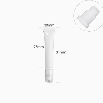 10-100pcs Empty 10g 15g 20g 30g/ml Soft Tube Foundation/sunscreen/Eessence/ Eye Cream/Serum Container Empty Squeeze Tube Travel