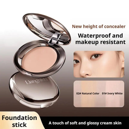 High Coverage Concealer Foundation Cream Anti Dark Circle Freckles Long-lasting Waterproof Brightening Skin Tone Makeup Base