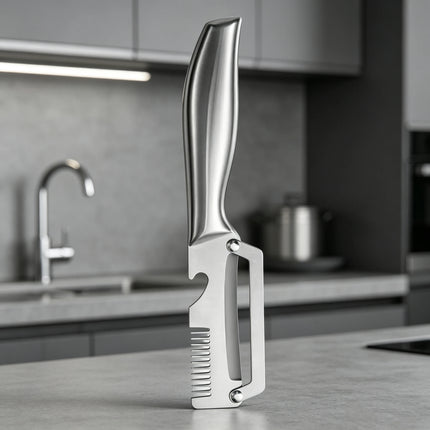 2026Multifunctional 3-in-1 Stainless Steel Peeler Vegetable & Fruit Slicer Shredder Versatile Kitchen Tool for Peeling Shredding
