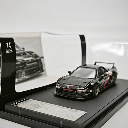 1:64 Honda NSX NA1 LBWK Alloy Diecast Model Car Collectible Gift Static Display