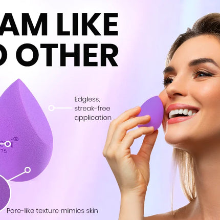 7-Pack Soft Makeup Sponge Set Cosmetic Egg for Easy Application Easy to Clean And Carry High-Quality Egg-shaped Sponges