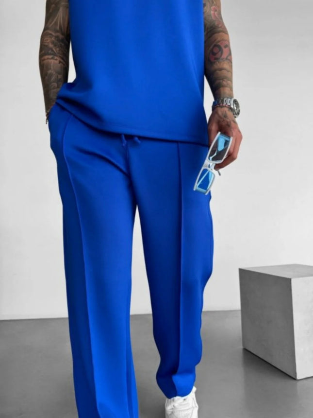 Men's new spring and summer business fashion color pocket casual pants suitable for travel shopping casual pants