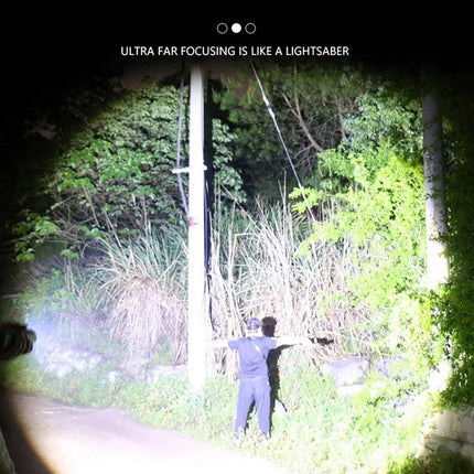 2000LM Super Bright LED Flashlight, USB-C Rechargeable with Digital Display Torch,Long Lasting for Outdoor Camping Emergency