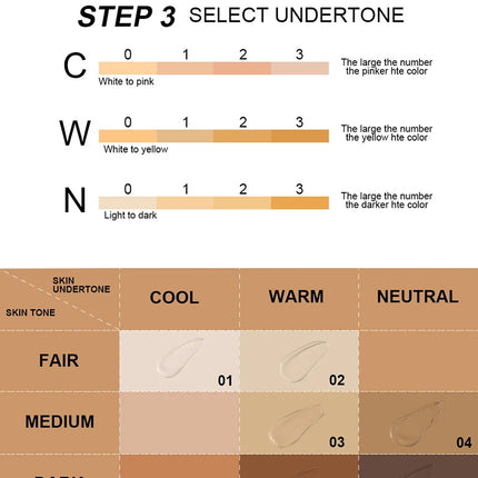 White Liquid Foundation Cosplay Face Makeup Base Long-lasting Waterproof High Coverage Concealer Foundation Makeup for Women