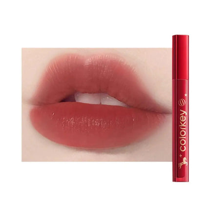 COLORKEY [Year of the Horse Limited Edition] Water Mist Lip Glaze Set Unique Gift Box  Matte Velvet Lipstick Eyeshadow Makeup