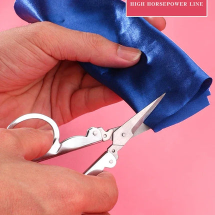 Embroidery Scissor Thread Tailor Scissors Sharp Blade Emergency Mini Foldable Folding Scissors Pocket Travel Small Crafts Travel