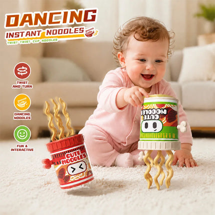 Dancing Noodles&Dancing Corn Kids Clockwork Pet Toys Cartoon Interactive Baby Crawling Moving Toys Baby Dancing Toys Kids Gifts