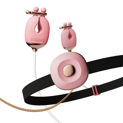 BDSM set nipple clip vibrator nipple stimulation tow chain collar couple adult games role play nipple sex toy