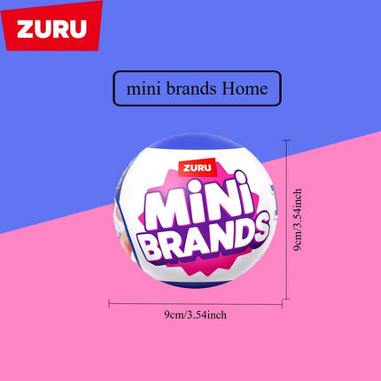 ZURU Mini Miniature Toy Furniture Sofa Home Ball Surprise Ball Blind Box Model Ornament Children's Toy Birthday Holiday Gift