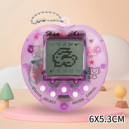 HOT SELL For Birthday Gift Party Virtual Pets Keychain for Kids Electronic Digital Pet Christmas Retro Handheld Game Machine