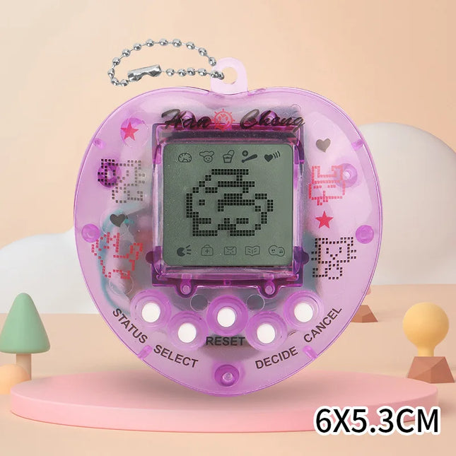 HOT SELL For Birthday Gift Party Virtual Pets Keychain for Kids Electronic Digital Pet Christmas Retro Handheld Game Machine