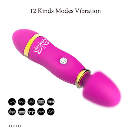 AV Rod G-Spot Clit Stimulator Soft Silicone Women Vagina Nipple Massager Orgasm Masturbator Vibrator Adult Flirt Erotic Sex Toys