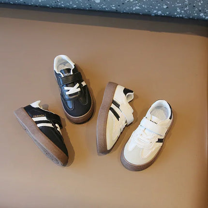 2024Spring New Kid's Casual Shoes Boy's Forrest Gump Shoes Girl's Fashion Board Shoes Children's Soft Lightweight Sneakers