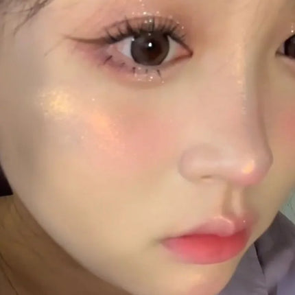 Chameleon Glitter Eyeshadow Highlighter Mashed potato High Gloss Shiny Crystal Brightening Bronzer Highlight Makeup Waterproof