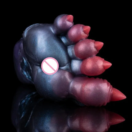Length 5.9inch Fantasy Monster Foot Design Male Masturbator Massager Stroker Penis Exerciser Pocket pussy Adult Sex Toy for Man