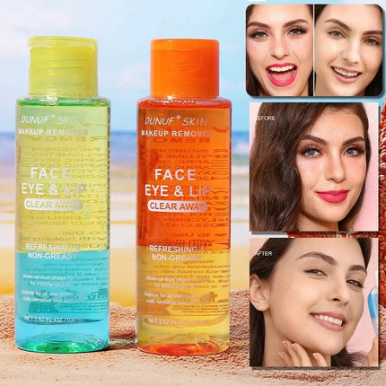 3IN1 Cleansing Oil Face Lip Eye Makeup Remover Face Refreshing Moisturizing Sensitive Skin Cleansing Oil Control Not Irritate