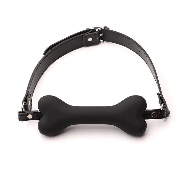 Soft Silicone Dog Bone Ball Gag Open-Mouth Bondage Slave Gag Sex Toy for Women Sexual Health & Wellness Accessory