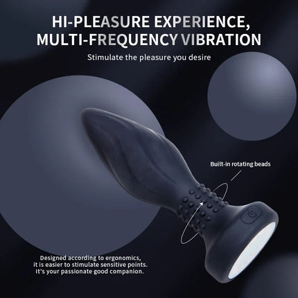 Vibrating LED Anal Plug Wireless APP Women Butt Plug Prostate Massager for Men Vibrating Adult Sex Toy Anal Vibrator for Couples