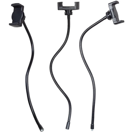 Flexible Arm Monopod Metal Tube Rod Stands Selfie Stick with Ball Head for Mobile Phone Smartphones Tripod Live Streaming