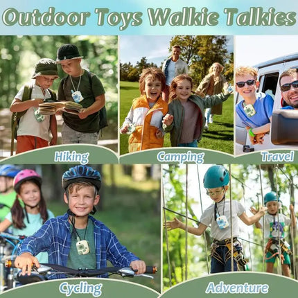 Kids Cartoon Walkie Talkie Handheld Interactive Parent-Child Wireless Outdoor Remote Intelligent Communication Puzzle Christmas