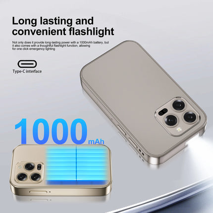 SERVO BM16 PRO Mini Mobile Phone 2.4" Touch Display Bluetooth Call Dual SIM Recorder Flashlight 2G GSM Portable Tiny Cellphones