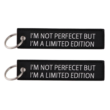 I LOVE HOT MOMS Quotation Embroidered Keys Tag Keychains for Women Keyring Car Keys Novel Fashion Jewelry Accessories Gifts
