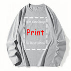 gray long sleeves / XL