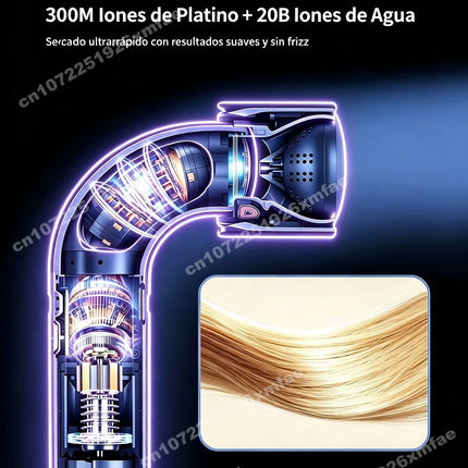 200 Million Anion Blow Dryer Professinal Leafless Hair Dryer Negative Lon Hair Care Quick Home Powerful Hairdryer Constant HD18