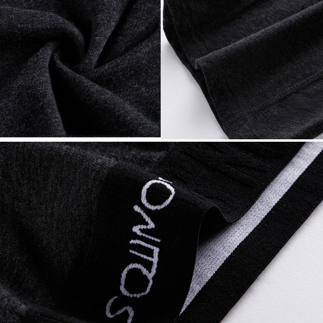 4pcs Long Boxers for Men Underwear Plus Size Men's Panties Sexy Long Leg Underpants Cotton Mens Boxer Shorts Fashion Male Trunk