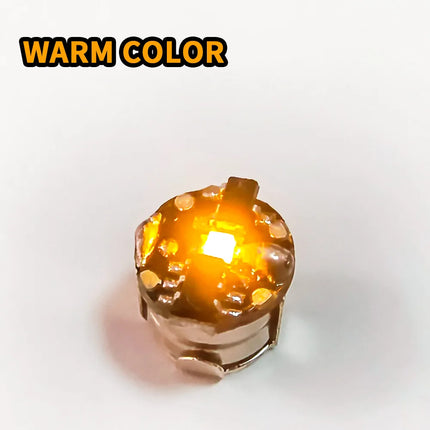 2pcs Magnetic Control Led Lamp Wireless Light Model Toys for Diy Model Making/Cars/House Decoration/Diorama/Robots with Battery