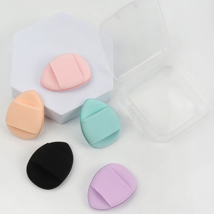 5Pcs Mini Finger Puff Foundation Small Air Cushion Powder Sponge Face Concealer Bb Cream Cosmetic Applicator Makeup Tools