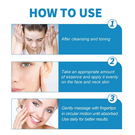 1/3/5pcs B5 Shrink Pores Serum Pure Hyaluronic Acid Lifting Firming Fine Lines Reduce Lightening Dark Circle 30ML Hyalu Essence