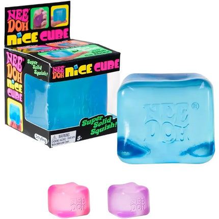 @Nee-Doh Nice Cube Super Solid Squishy Stress Relief Toy Soft Squeeze Fidget Toy for Office Anxiety Relief  Adults Gifts