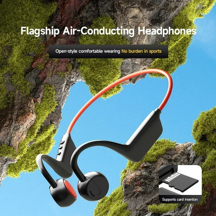 Bluetooth 5.4 Bone Conduction Headphones Wireless Sports Earbuds IPX8 Waterproof with Mic for Swimming Running Fitness Gym 2026
